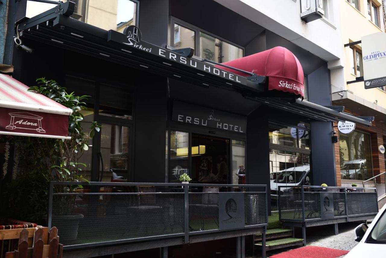 Sirkeci Ersu Hotel & Spa Истанбул Екстериор снимка